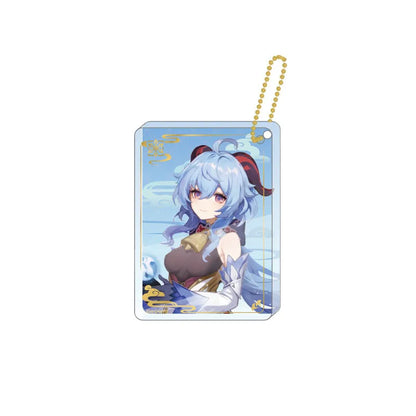 Genshin Impact Ganyu thick acrylic keychain