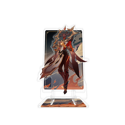 Genshin Impact Genius Invokation TCG acrylic phone stand Abyssal Pyro Mage enemy display