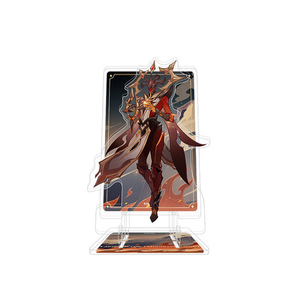 Genshin Impact Genius Invokation TCG acrylic phone stand Abyssal Pyro Mage enemy display