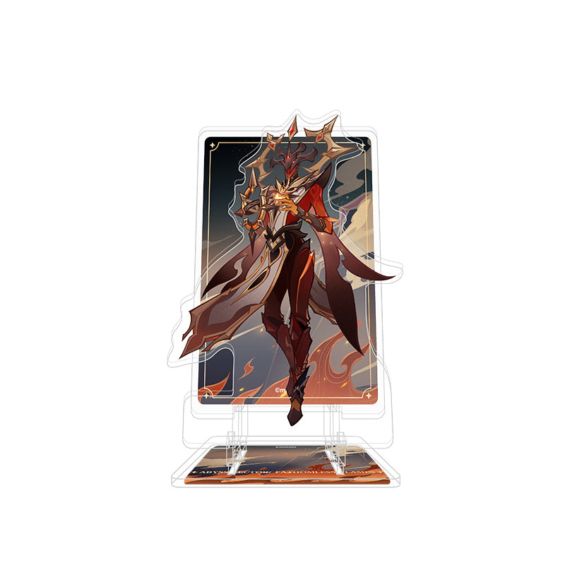 Genshin Impact Genius Invokation TCG acrylic phone stand Abyssal Pyro Mage enemy display