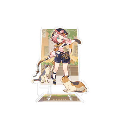 Genshin Impact Genius Invokation TCG acrylic phone stand Diona character display