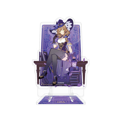 Genshin Impact Genius Invokation TCG acrylic phone stand Lisa character display