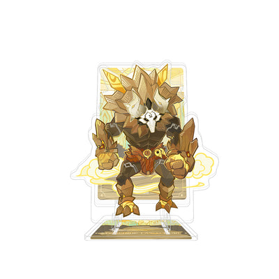 Genshin Impact Genius Invokation TCG acrylic phone stand Rock Shield Hilichurl Guard enemy display