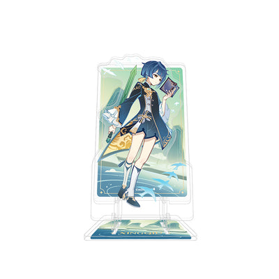 Genshin Impact Genius Invokation TCG acrylic phone stand Xingqiu character display