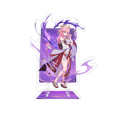 Genshin Impact Genius Invokation TCG acrylic phone stand Yae Miko character display
