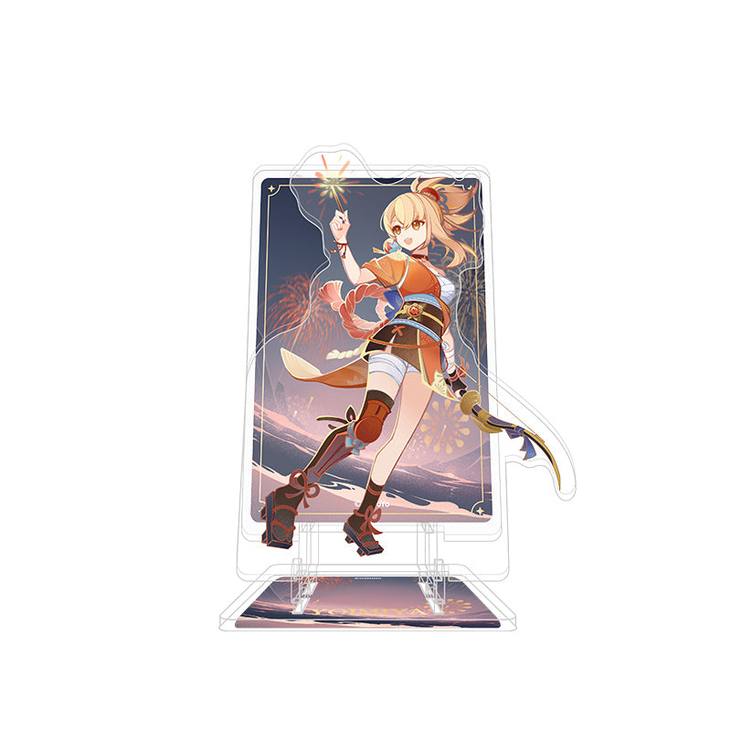 Genshin Impact Genius Invokation TCG acrylic phone stand Yoimiya character display