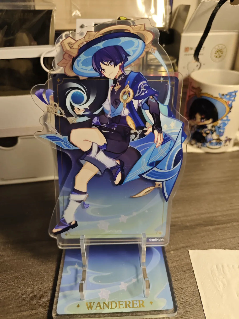 Genshin Impact Genius Invokation TCG Acrylic Phone Stand Series