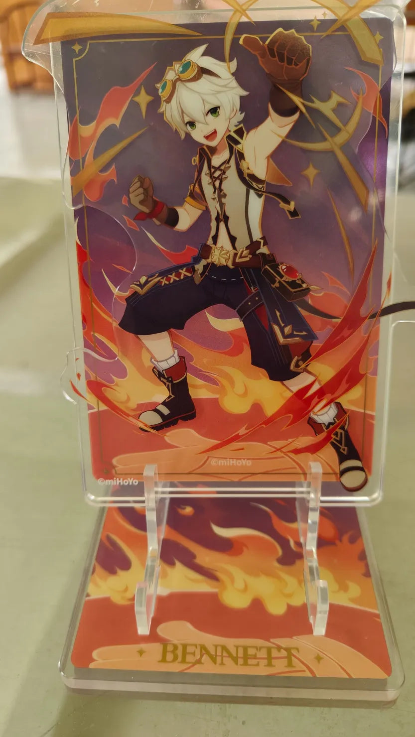 Genshin Impact Genius Invokation TCG Acrylic Phone Stand Series