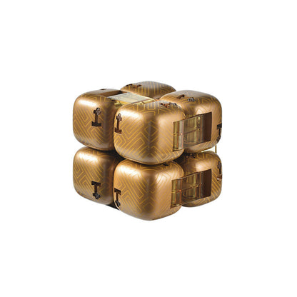 Genshin Impact Geo Hypostasis Gimel mini building block cube toy front view