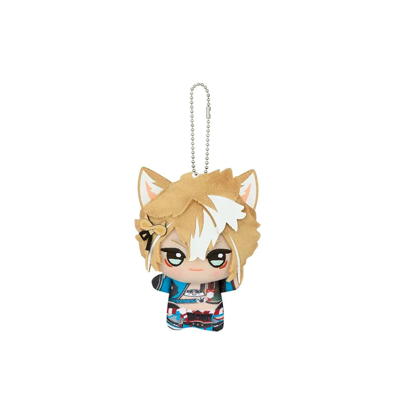 Genshin Impact Gorou Little Valley plush keychain with fluffy chibi collectible style