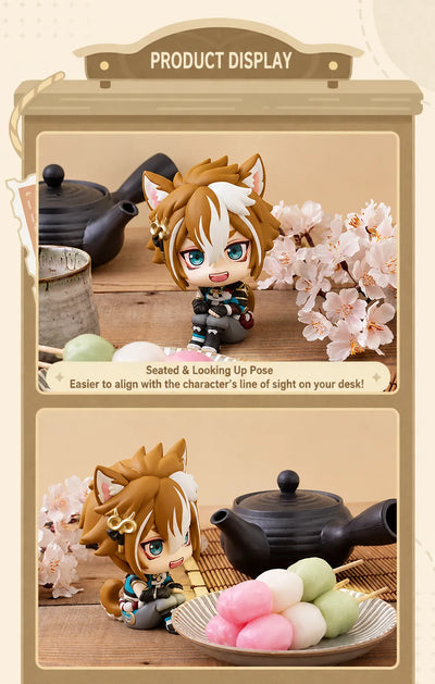 Gorou Lookup Q Version figure featuring a movable head for display