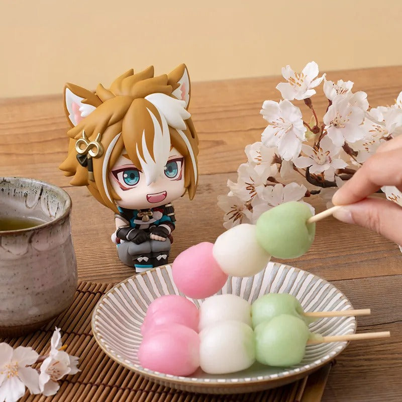 Genshin Impact Gorou chibi desktop figure with movable head