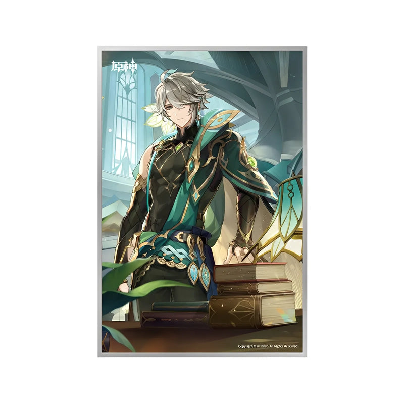 Genshin Impact Grand Ceremony and Wisdom illustration art card