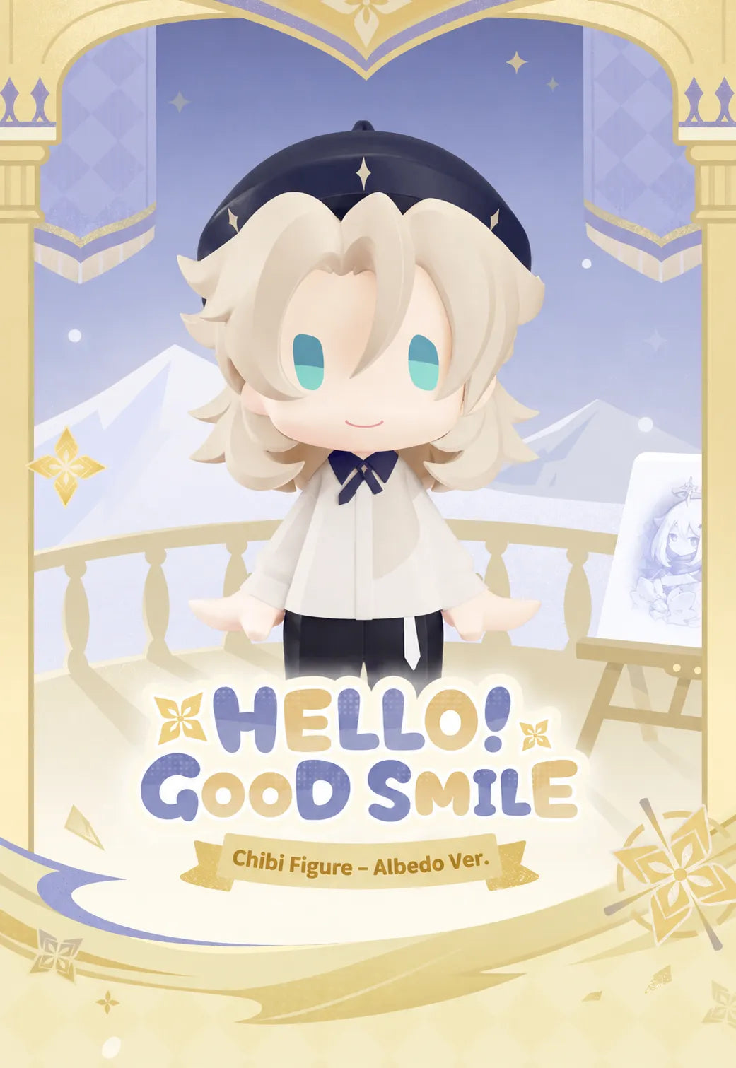 Albedo HELLO! GOOD SMILE Chibi Figure details cover