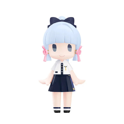 Genshin Impact Kamisato Ayaka HELLO! GOOD SMILE Chibi Figure on white background