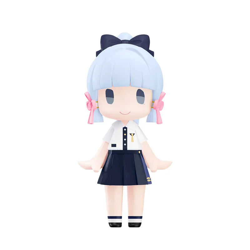 Genshin Impact Kamisato Ayaka HELLO! GOOD SMILE Chibi Figure on white background