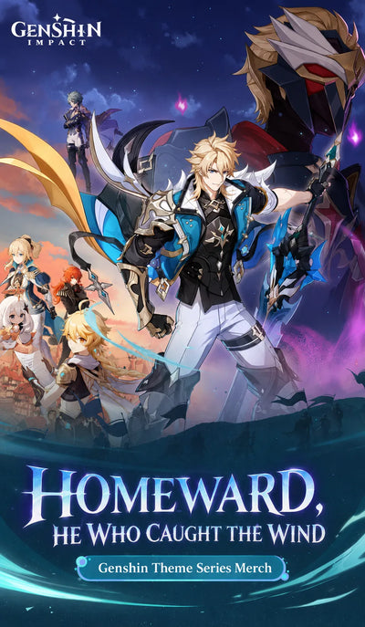 Genshin Impact Homeward, He Who Caught the Wind Varka Merchandise Details