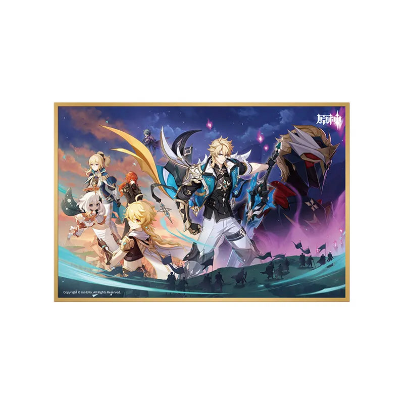 Genshin Impact Homeward, He Who Caught the Wind Varka Shikishi Board