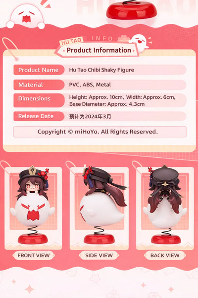 Genshin Impact Hu Tao bobblehead figure product information