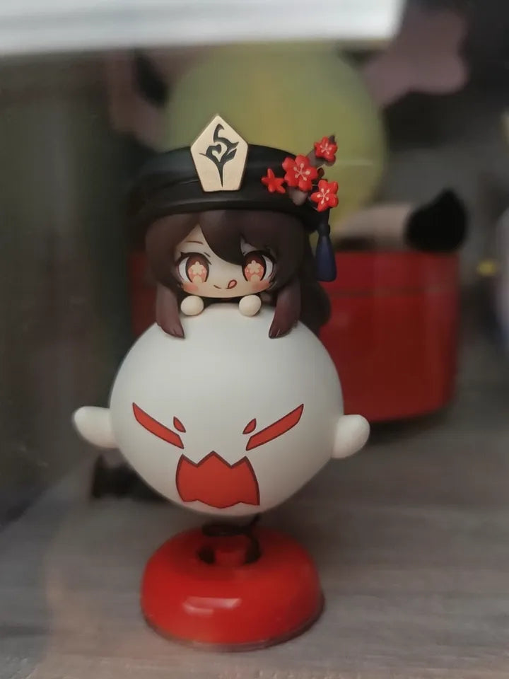 Genshin Impact Hu Tao Q-Version Bobblehead Figure