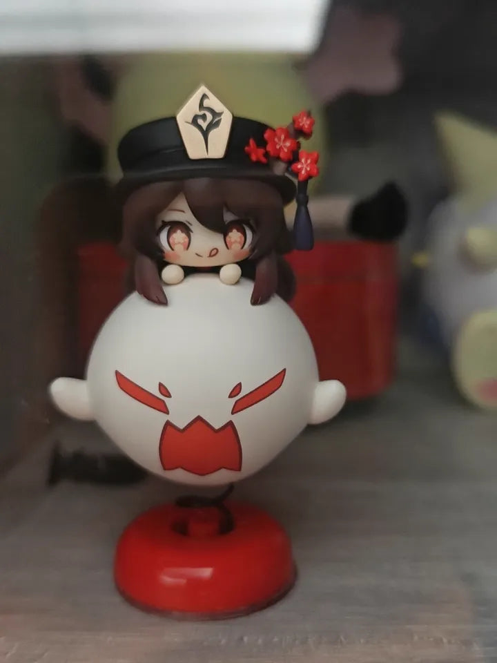 Genshin Impact Hu Tao Q-Version Bobblehead Figure