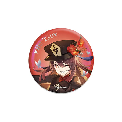 Genshin Impact Character Illustration Series Holographic Badge