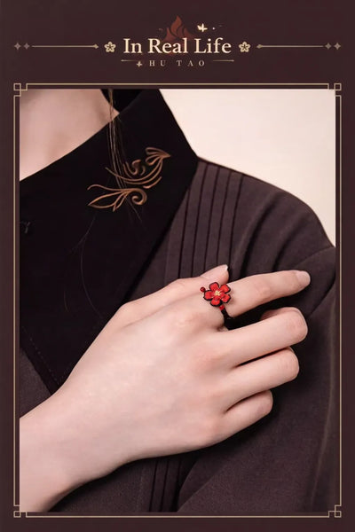 Hu Tao ring material information metal craftsmanship and structure