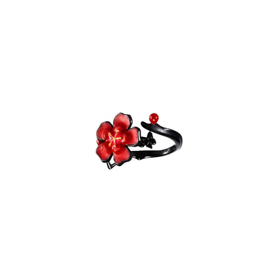 Hu Tao ring wearing display elegant accessory daily outfit styling