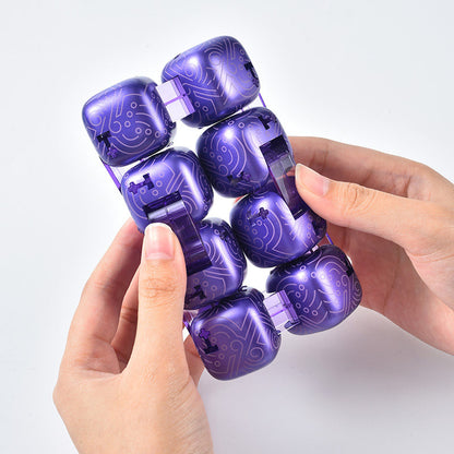 Genshin Impact Hypostasis mini block toy size comparison in hand