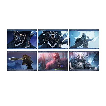 Genshin Impact Il Capitano Memories of This Life Collectible Card Set featuring premium artwork cards