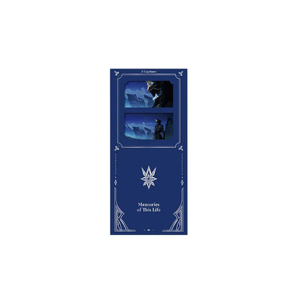 Genshin Impact Il Capitano Memories of This Life Film Bookmark Set featuring cinematic artwork