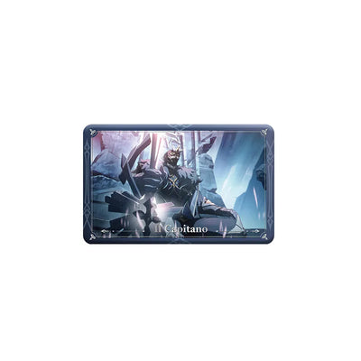 Genshin Impact Il Capitano Memories of This Life Square Badge Style C featuring collectible artwork and themed series design