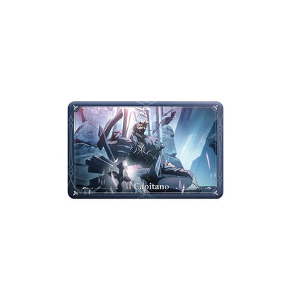 Genshin Impact Il Capitano Memories of This Life Square Badge Style C featuring collectible artwork and themed series design