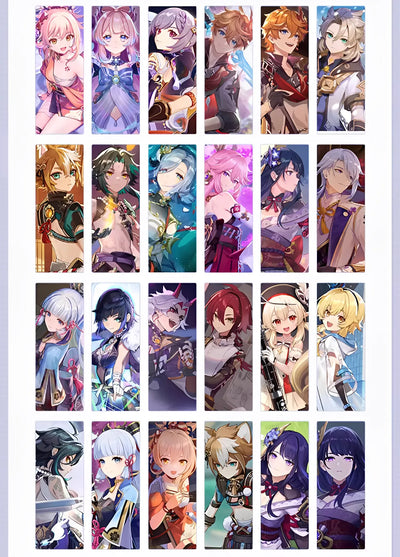 Genshin Impact Illustration Collection Vol.2 book size display held in hand