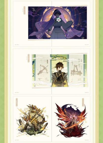 Genshin Impact Illustration Collection Vol.3 celebration artwork collection
