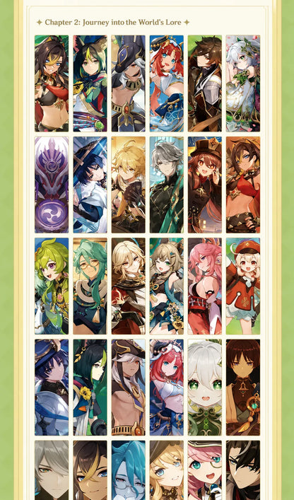 Genshin Impact Illustration Collection Vol.3 Chapter 3 celebration memories artwork preview