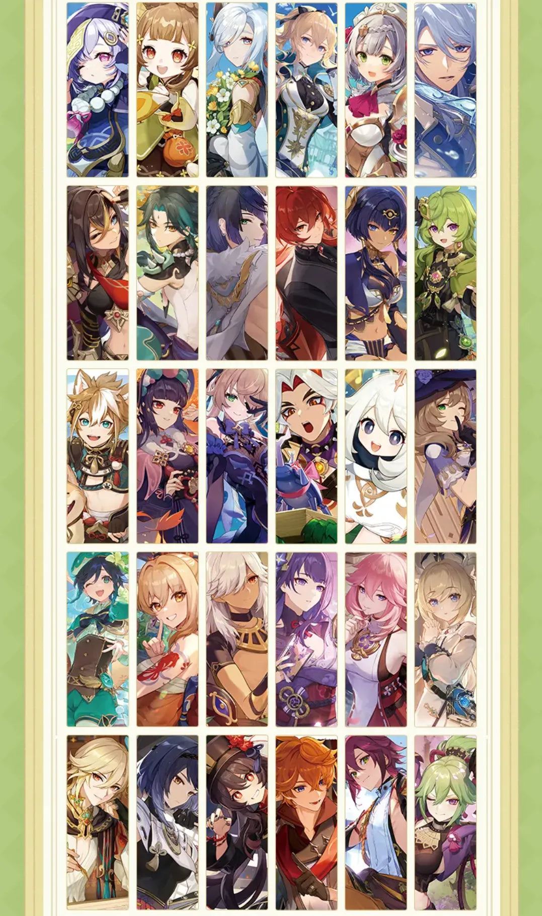 Genshin Impact Illustration Collection Vol.3 Chapter 1 character impressions artwork preview