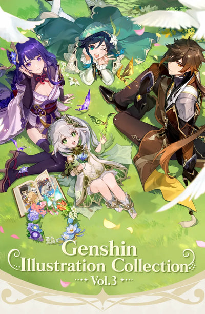 Genshin Impact Illustration Collection Vol.3 product specifications and publishing information