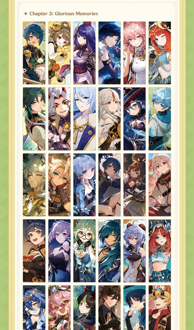 Genshin Impact Illustration Collection Vol.3 Chapter 2 world journey artwork preview