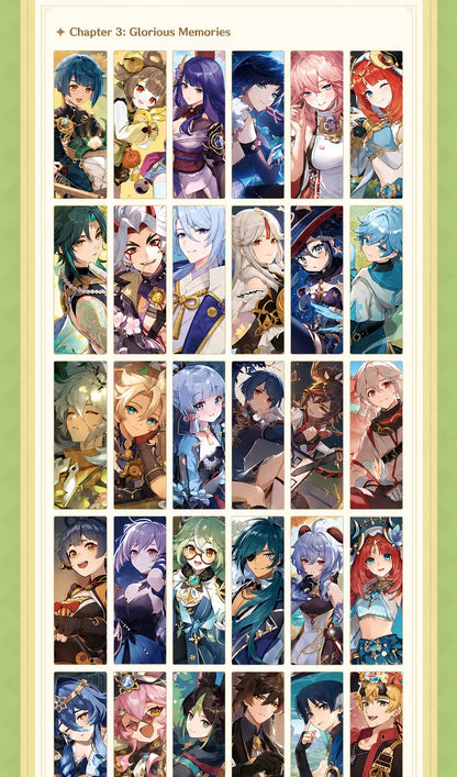 Genshin Impact Illustration Collection Vol.3 Chapter 2 world journey artwork preview