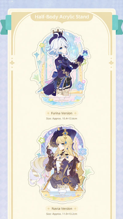 Genshin Impact Imaginarum Series half body acrylic stand character display merchandise