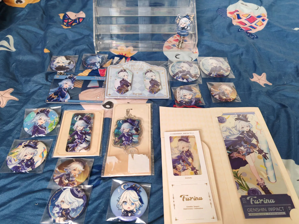 Coleção de Merchandise de Personagens Genshin Impact Imaginarum Series