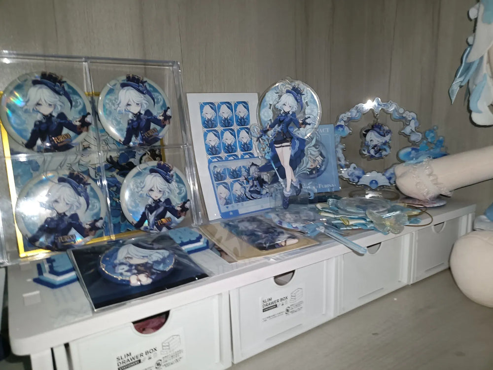 Coleção de Merchandise de Personagens Genshin Impact Imaginarum Series