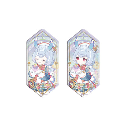 Genshin Impact Imaginarum Series Sigewinne shaped emblem pin set collectible character badge merchandise