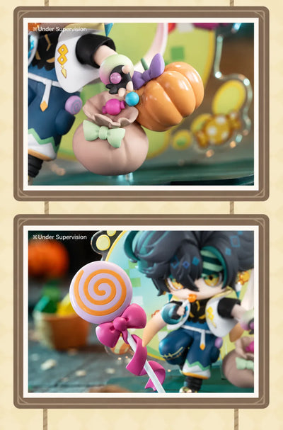 Kinich Chibi Figure front and rear product views
