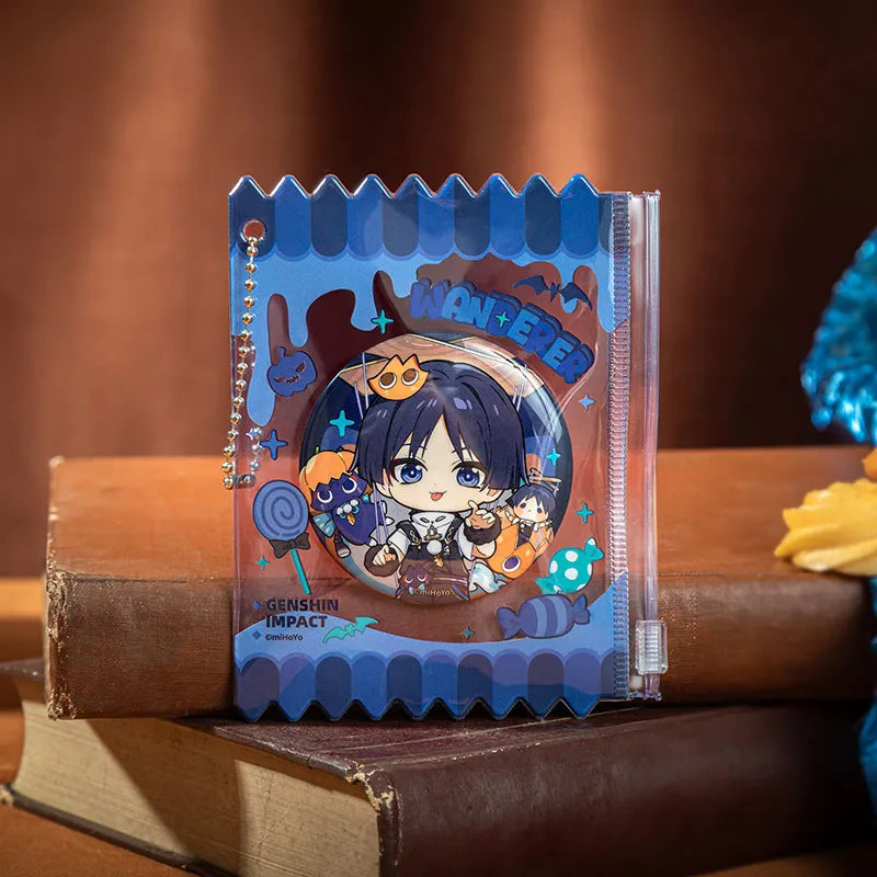 Genshin Immernachtreich Reverie Series character badges featuring Klee Wanderer Wriothesley and Citlali