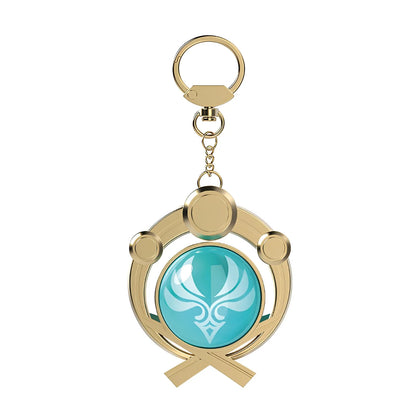 Genshin Impact Inazuma Anemo vision keychain wind element accessory