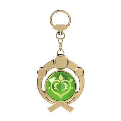 Genshin Impact Inazuma Dendro vision keychain nature element accessory