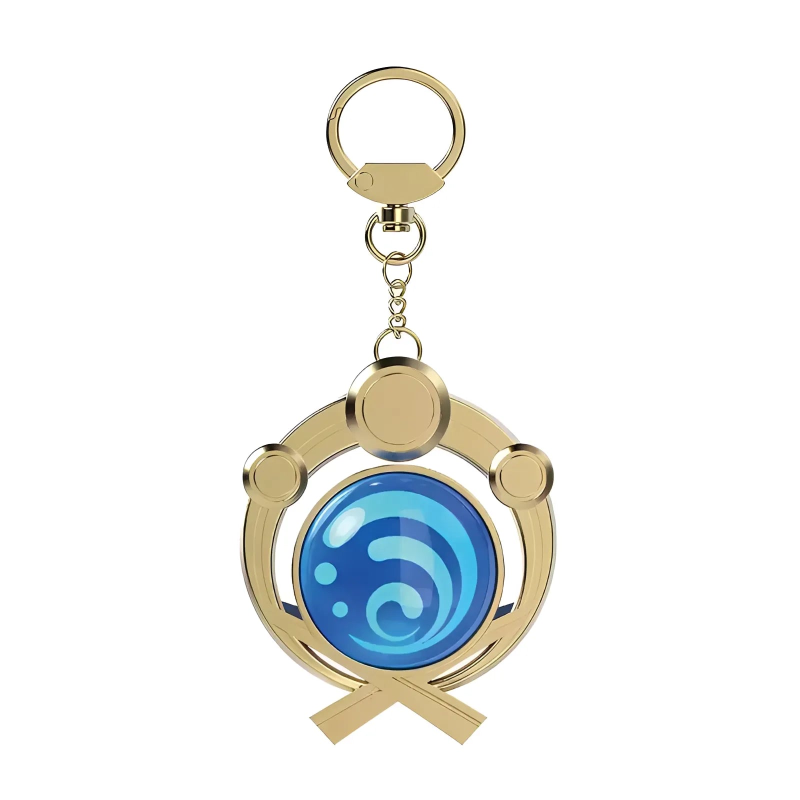 Genshin Impact Inazuma Hydro vision keychain water element accessory