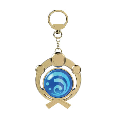 Genshin Impact Inazuma Hydro vision keychain water element accessory